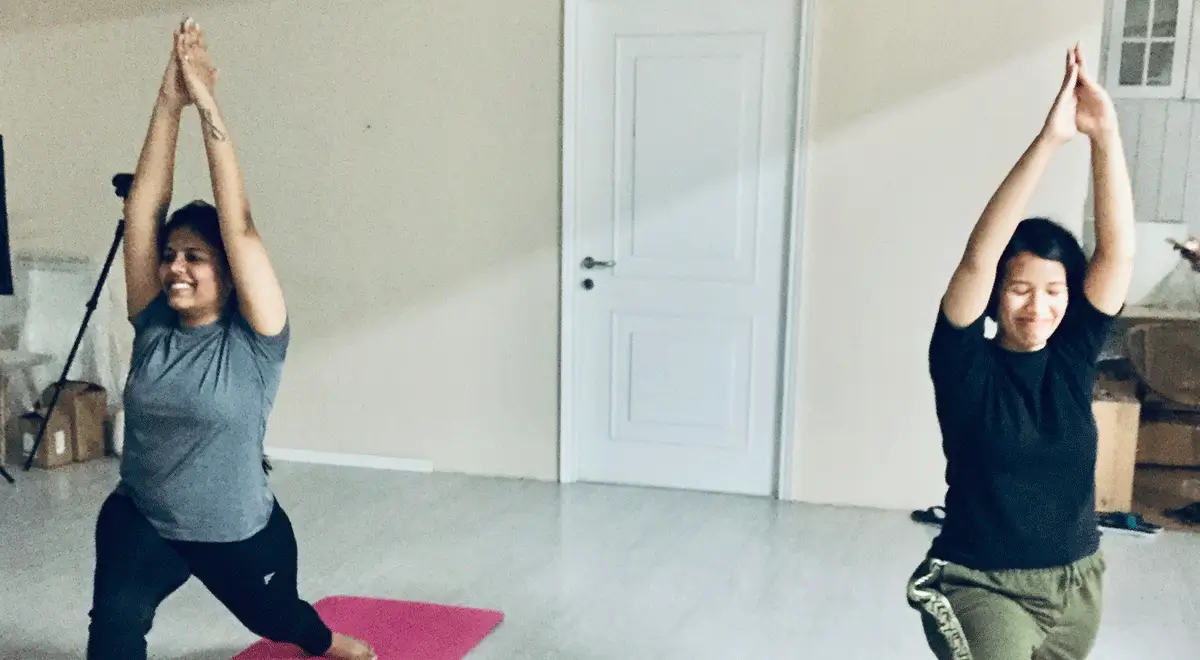 Yoga program, yoga at home